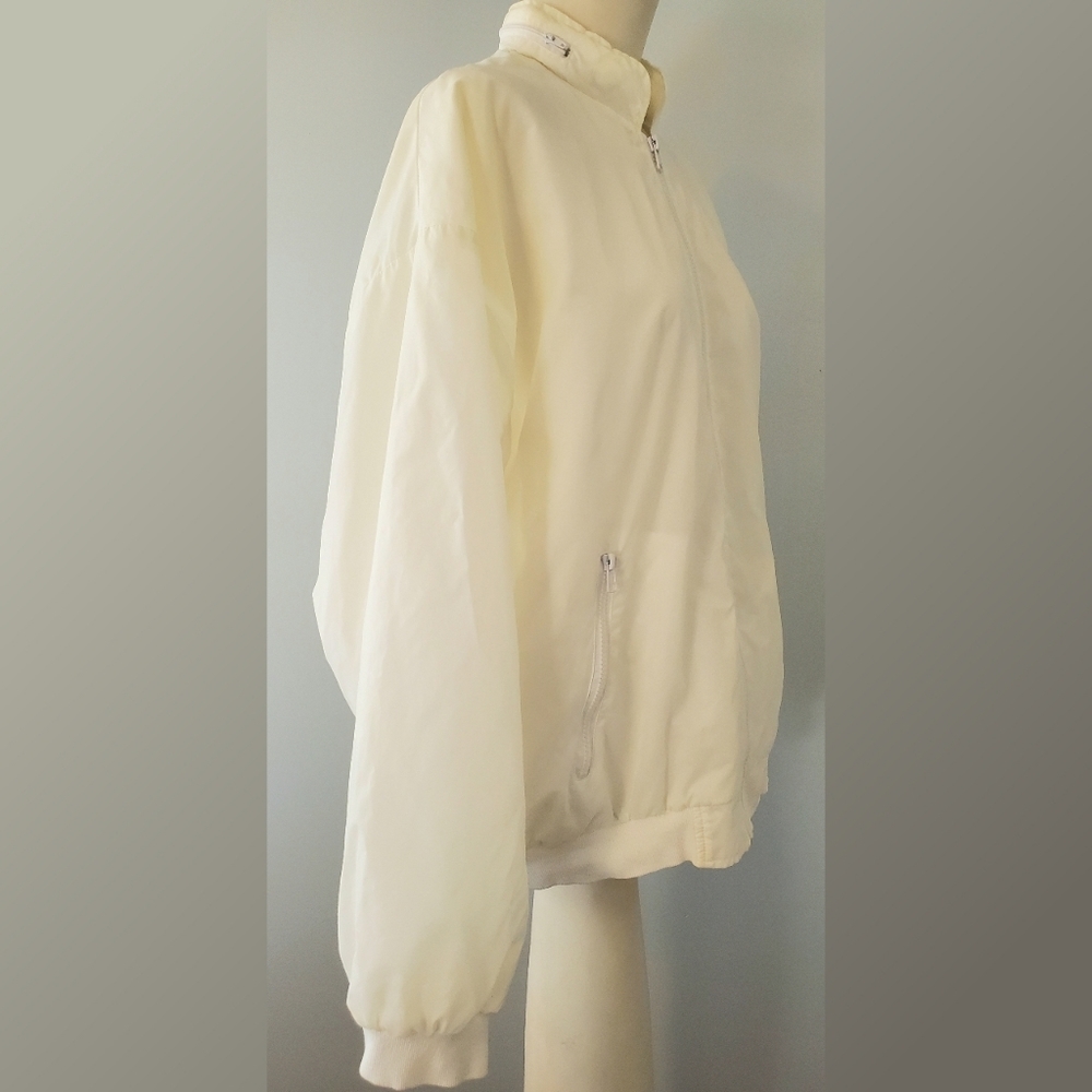 Vintage Norwegian Cruise Line White Windbreaker - Picture 2 of 10